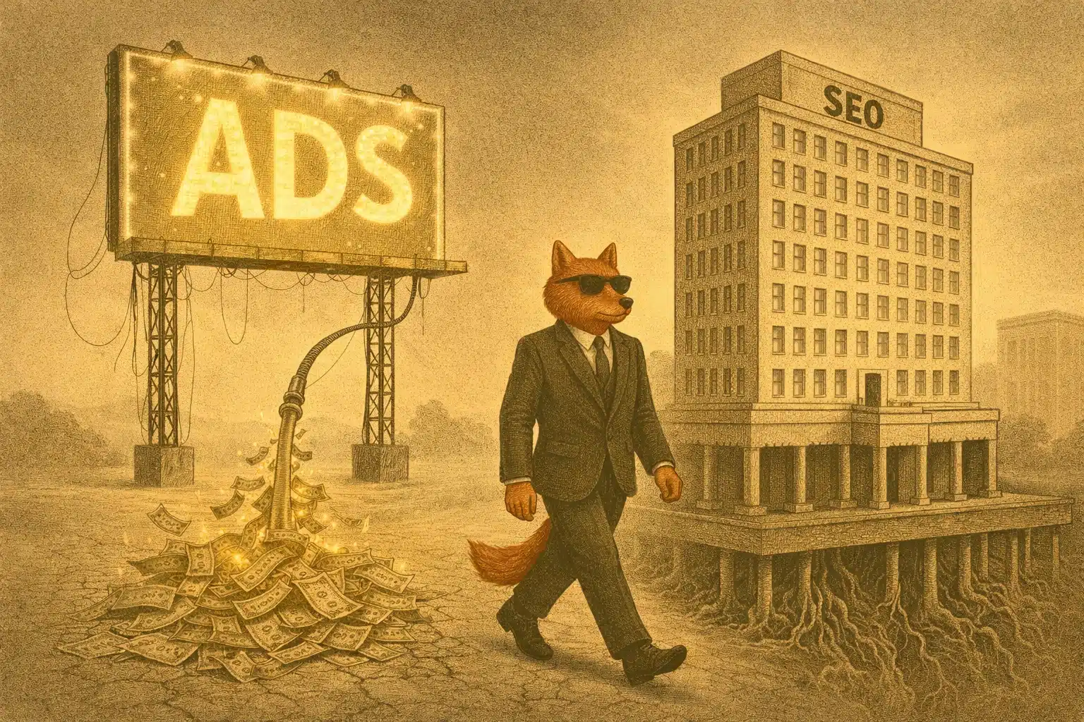 SEO vs. Paid Advertising Building an Asset vs. Renting Traffic